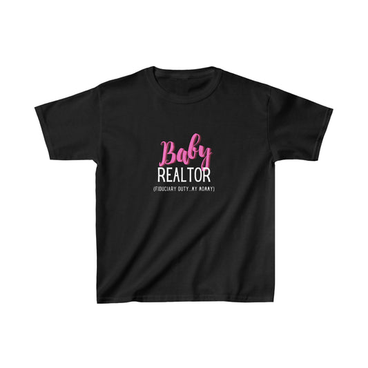 Baby Realtor T-Shirt In Black