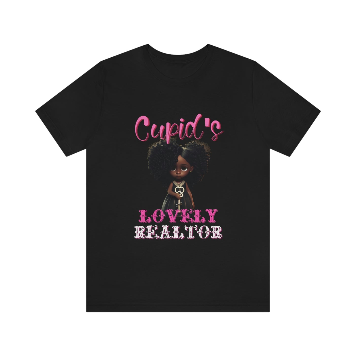 Cupid's Lovely Realtor Valentine T-shirt (Bella)