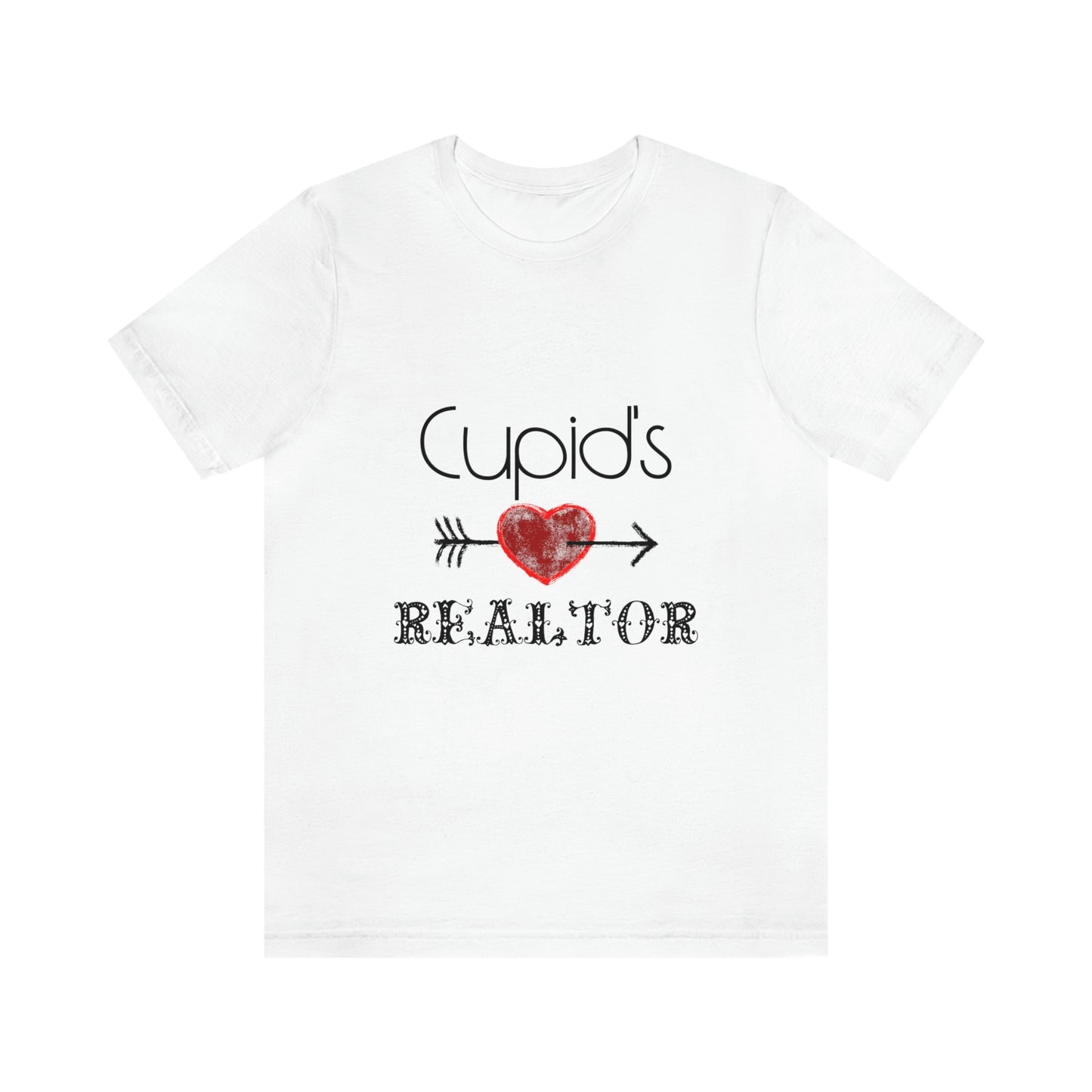 Cupid's Realtor Valentine T-shirt (White)