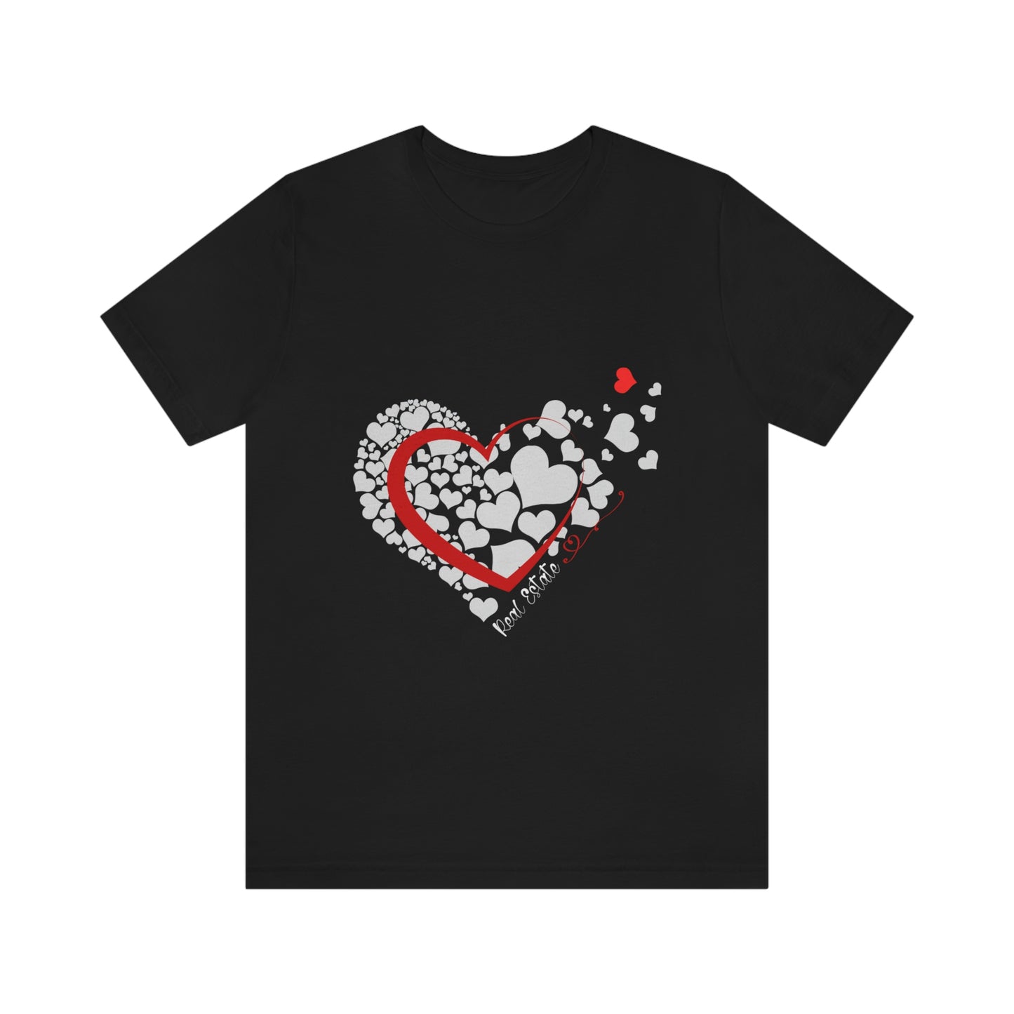 Hearts Valentine Real Estate T-shirt