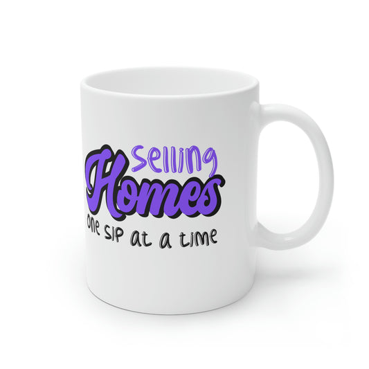 Selling Homes One Sip At A Time - Purple