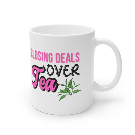 Closing Deals Over Tea - Pink