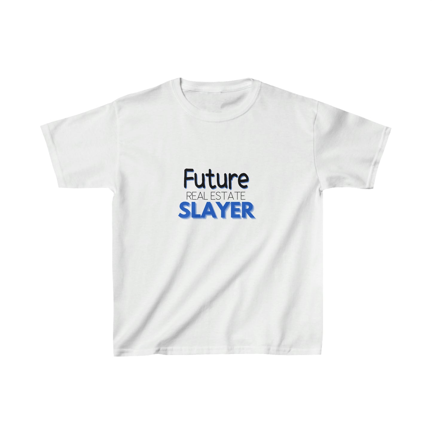Future Real Estate Slayer (Blue) | Kid's Realtor T-Shirts