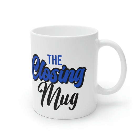 The Closing Mug  - Blue