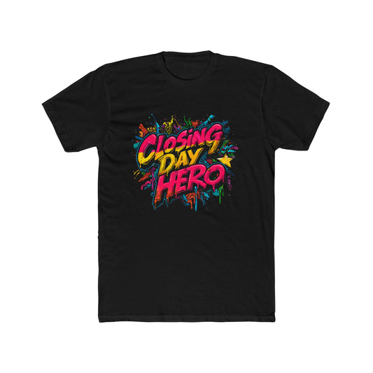 Closing Day Hero | Graffiti Real Estate Title Agent T-Shirt  | Real Estate Swag Co.