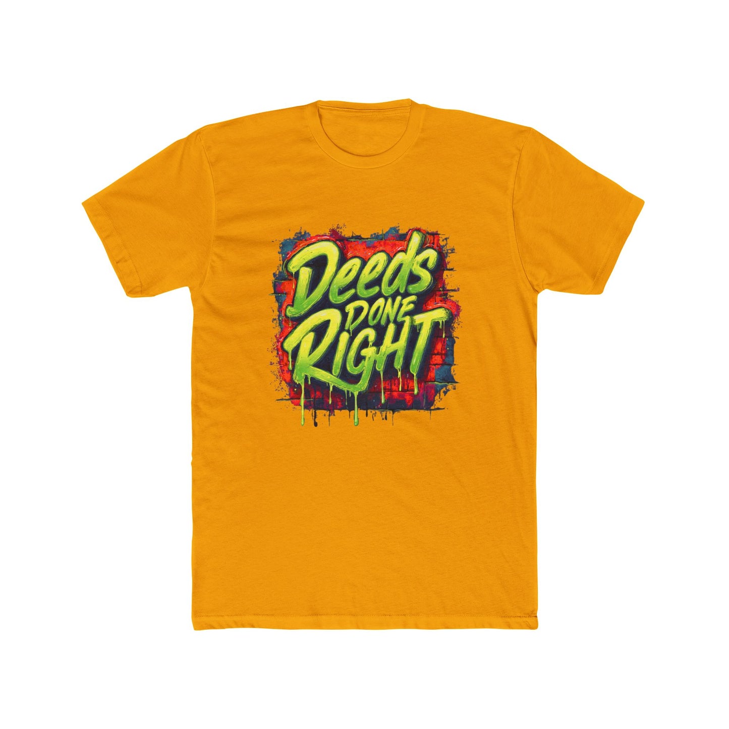 Deeds Done Right | Graffiti Title Agent Tee  | Real Estate Swag Co.