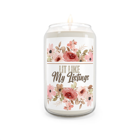 Lit Like My Listings | Custom Candles | Real Estate Swag Co.