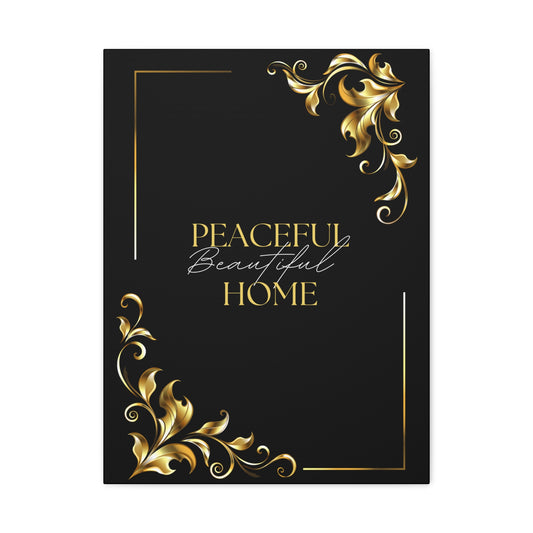 Peaceful, Beautiful, Home | Luxe Modern Canva | Real Estate Swag Company
