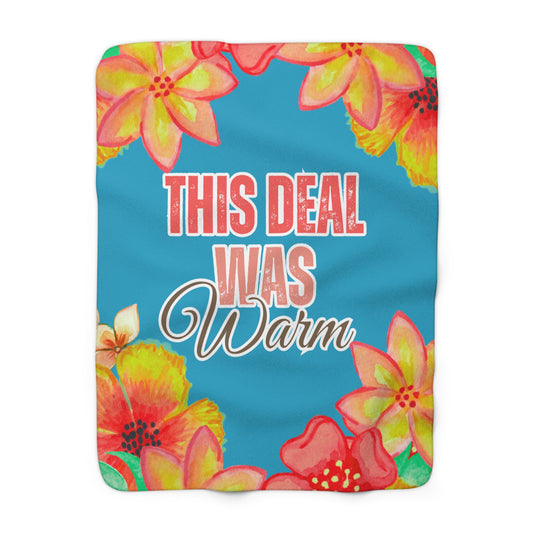 This Deal Was Warm  | Custom Blankets | Real Estate Swag Co.