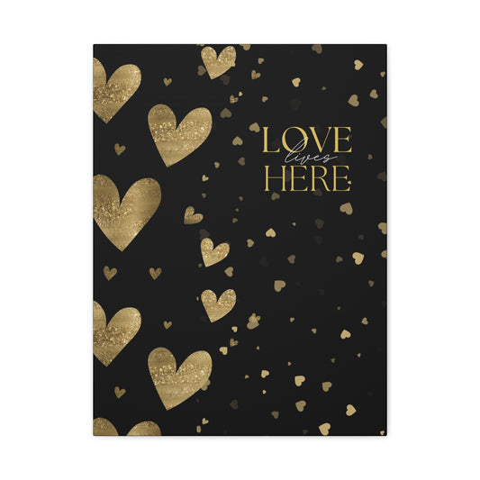 Love Lives Here | Luxe Modern Canva | Real Estate Swag Company