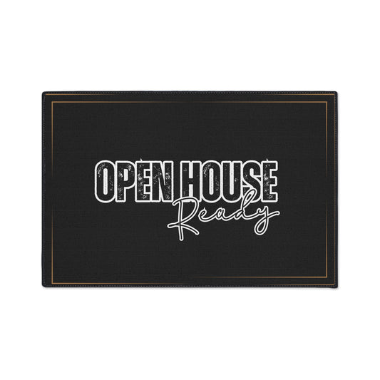 Open House Ready |  24" x  36" Custom Rug | Real Estate Swag Co.