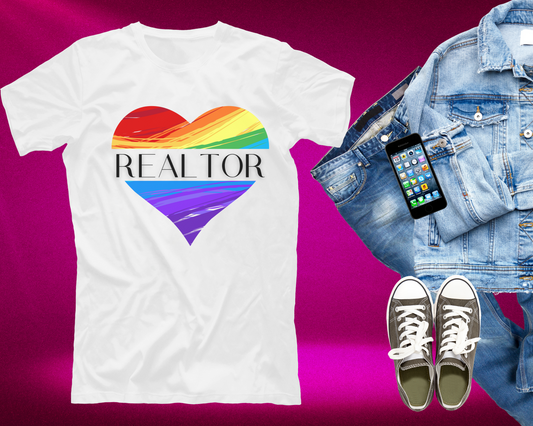 Prideful Heart Realtor T-Shirt (White)