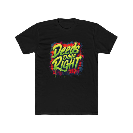 Deeds Done Right | Graffiti Title Agent Tee  | Real Estate Swag Co.