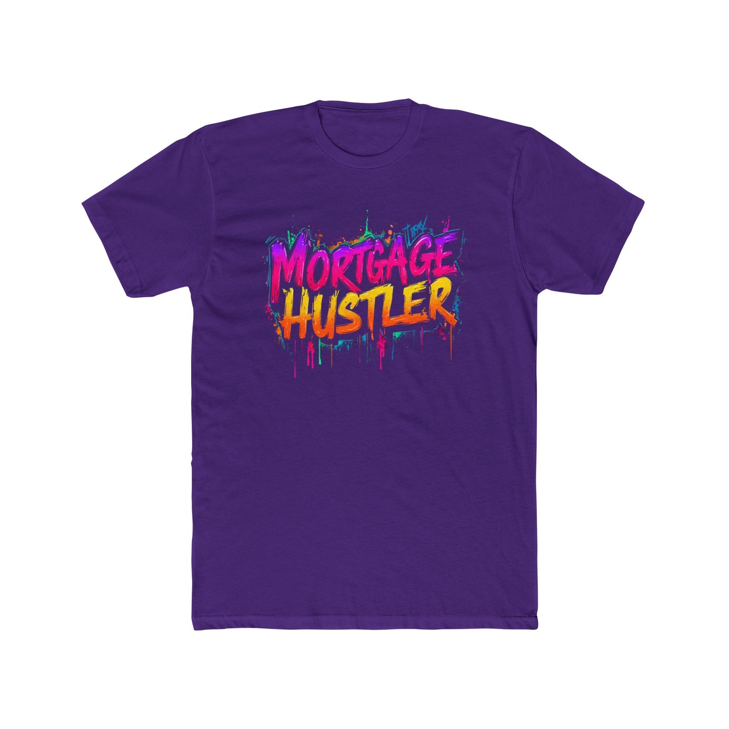 Mortgage Hustler | Graffiti Real Estate Lender T-Shirt  | Real Estate Swag Co.