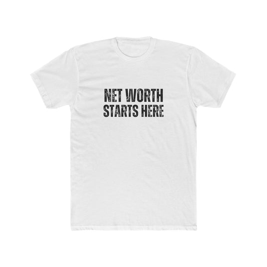 Let's Talk Net Worth | Commercial Real Estate Tshirts | Real Estate Swag Co.