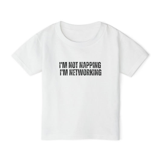 I'm Not Networking, I'm Napping | Kids Real Estate Tshirts