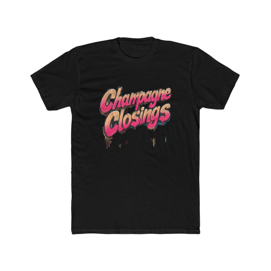Champagne Closings | Graffiti  Luxury Agent Tee  | Real Estate Swag Co.