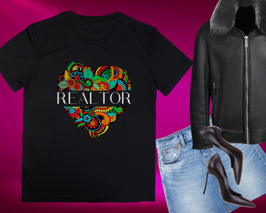 Artful Heart Realtor T-Shirt