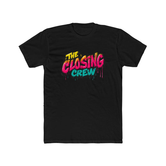 The Closing Crew | Graffiti Real Estate Title Agent T-Shirt  | Real Estate Swag Co.