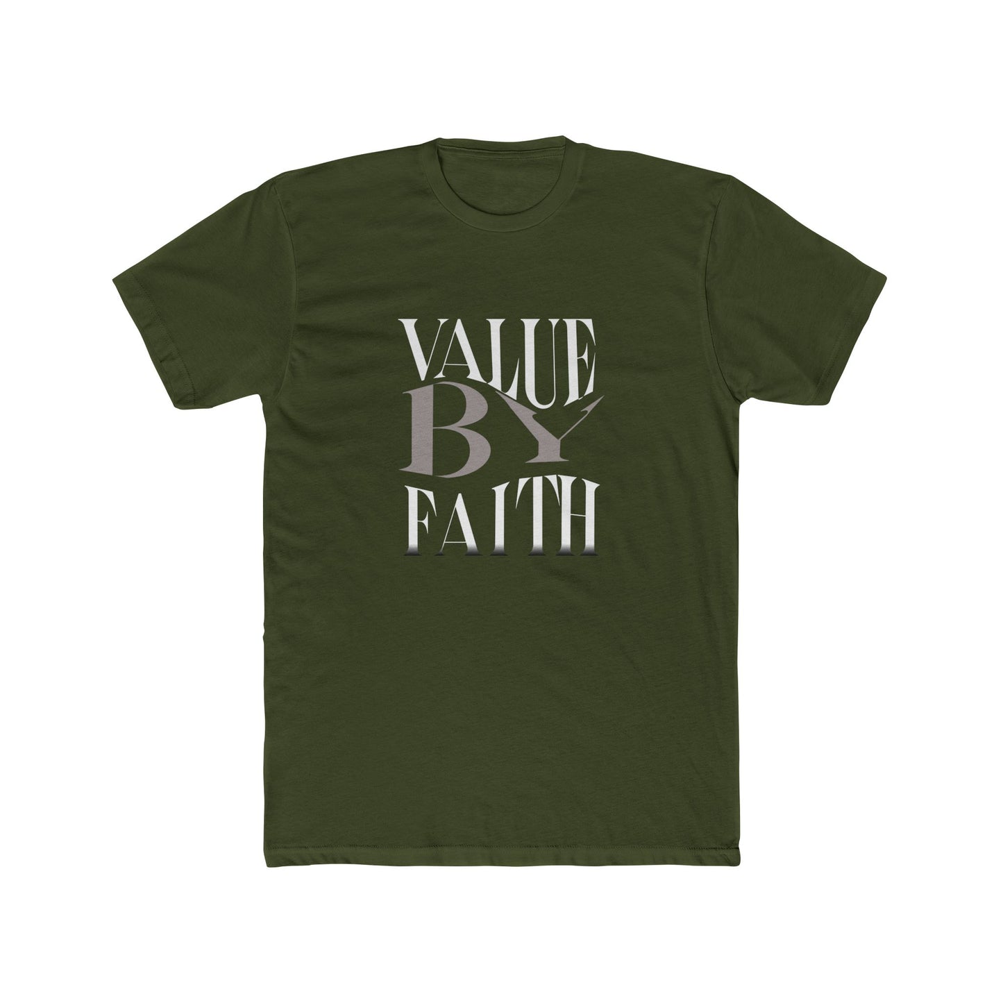 Value by Faith | Graphic Tee – Real Estate tees for Appraisers  | Real Estate Swag Co.