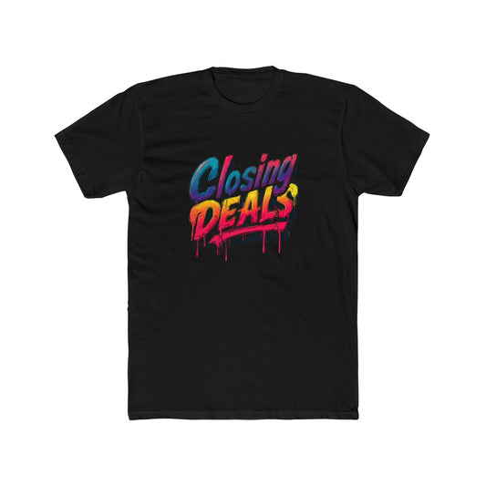 Closing Deals | Graffiti Real Estate Agent T-Shirt  | Real Estate Swag Co.