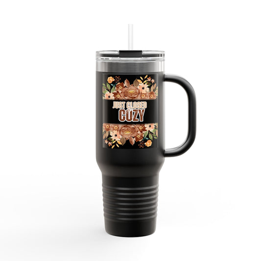 Just Closed & Cozy | Real Estate Tumblers | Real Estate Swag Co.