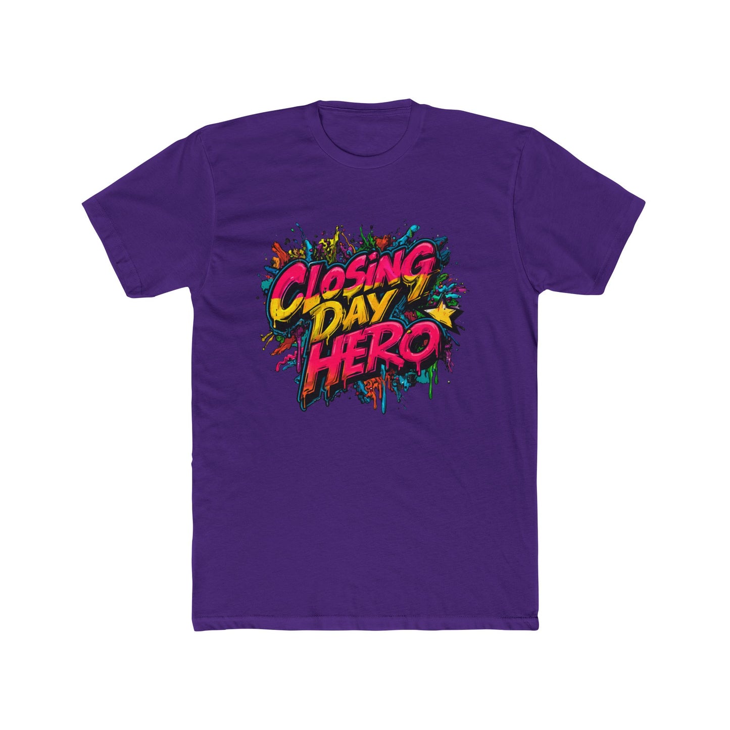 Closing Day Hero | Graffiti Real Estate Title Agent T-Shirt  | Real Estate Swag Co.