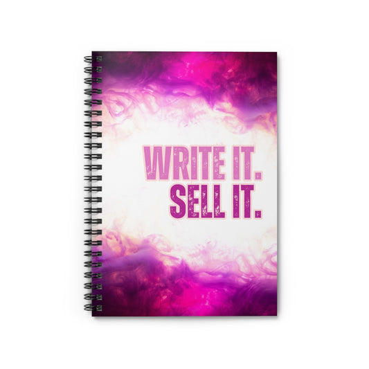 Write it. Sell It. Sprial Note Book | Real Estate Swag Co.