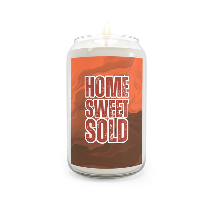 Home Sweet Sold Personalized Closing Gift Candle