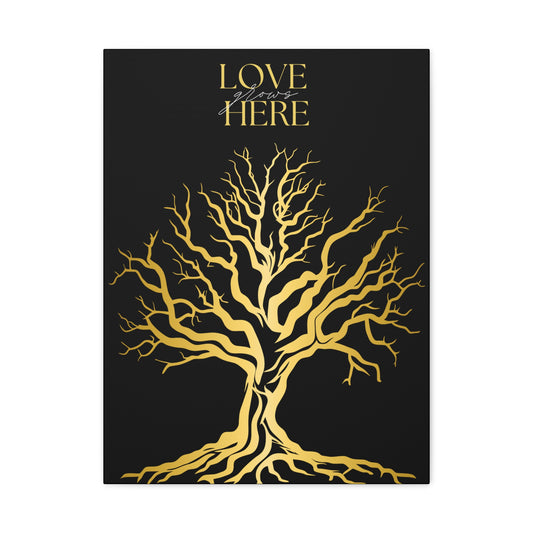 Love Grows Here | Luxe Modern Canva | Real Estate Swag Company