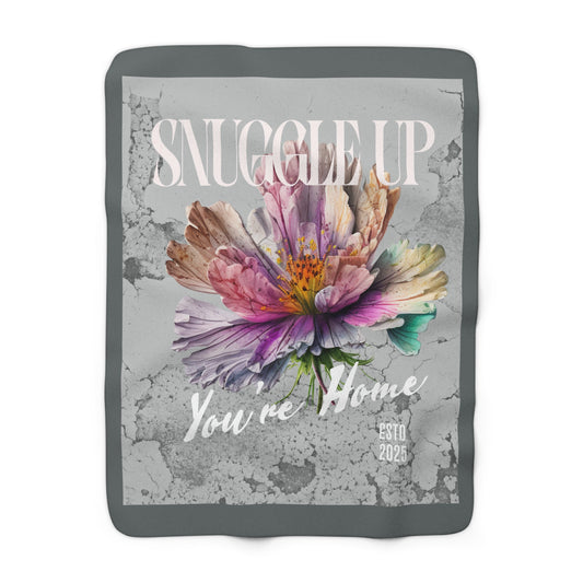 Snuggle Up, You're Home | Custom Blankets | Real Estate Swag Co.