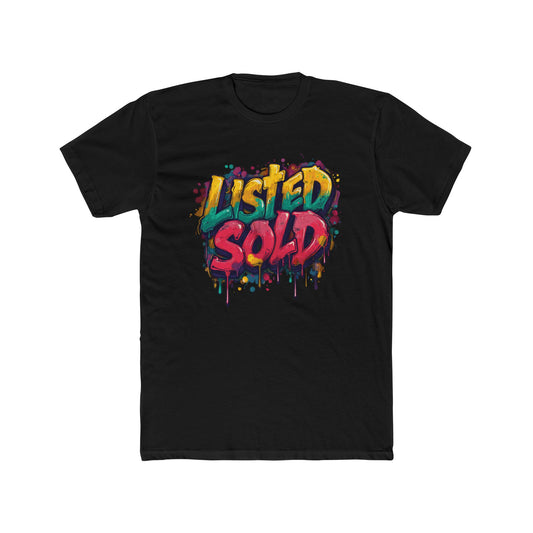 Listed Sold | Graffiti Real Estate Tee  | Real Estate Swag Co.